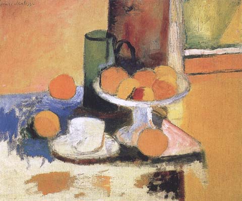 Still Life with Oranges (II) (mk35)